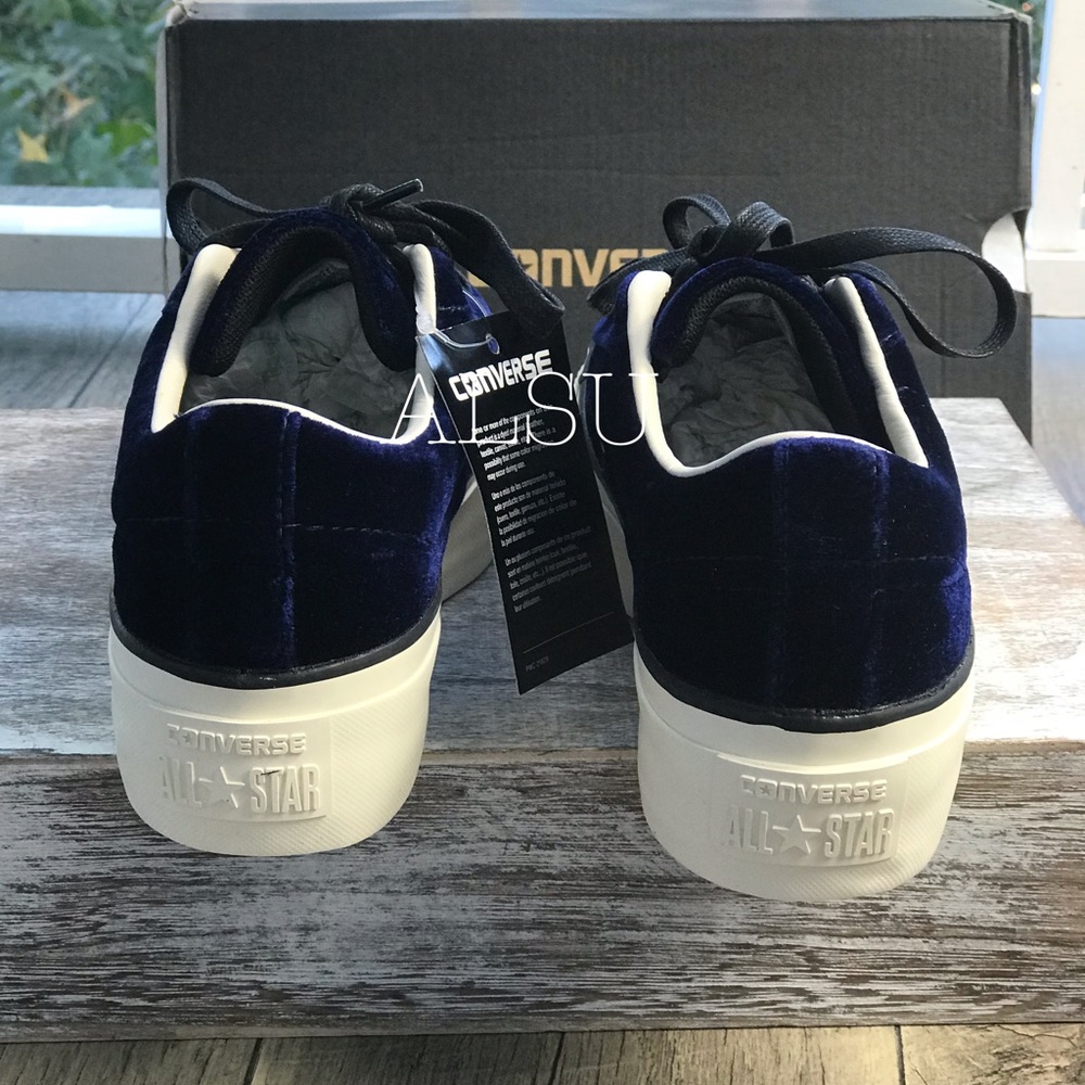 NWT Converse One Star ⭐️ Platform OX Eclipse BlueW - Picture 6 of 7